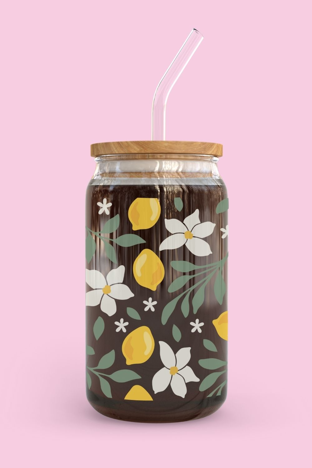 Libbey Glass Cup | Lemons