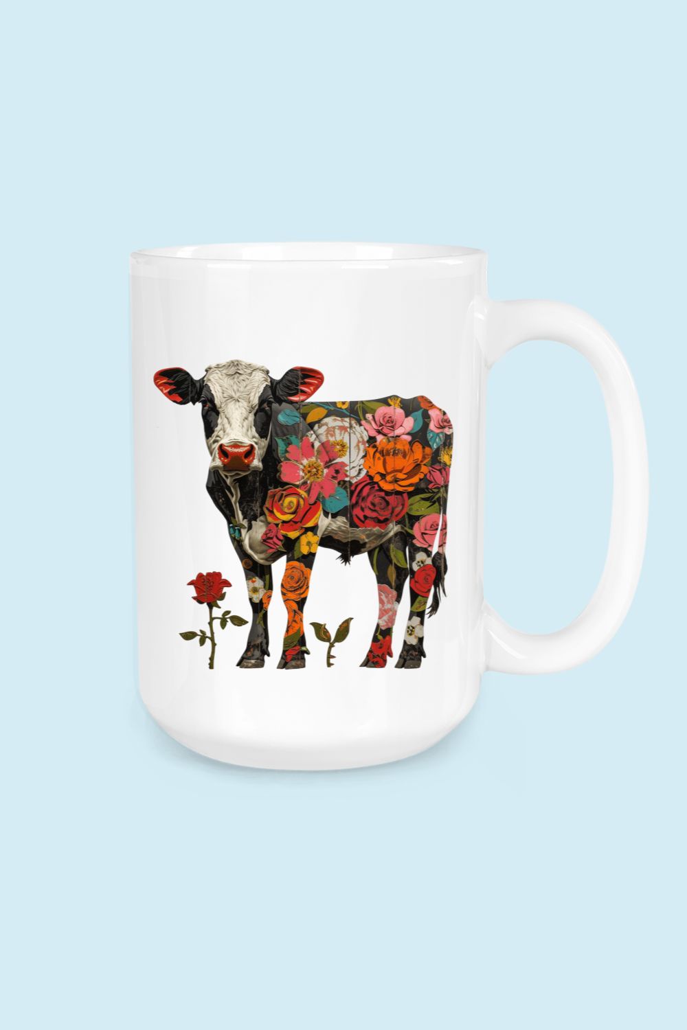 15oz. Ceramic Mug | Cow