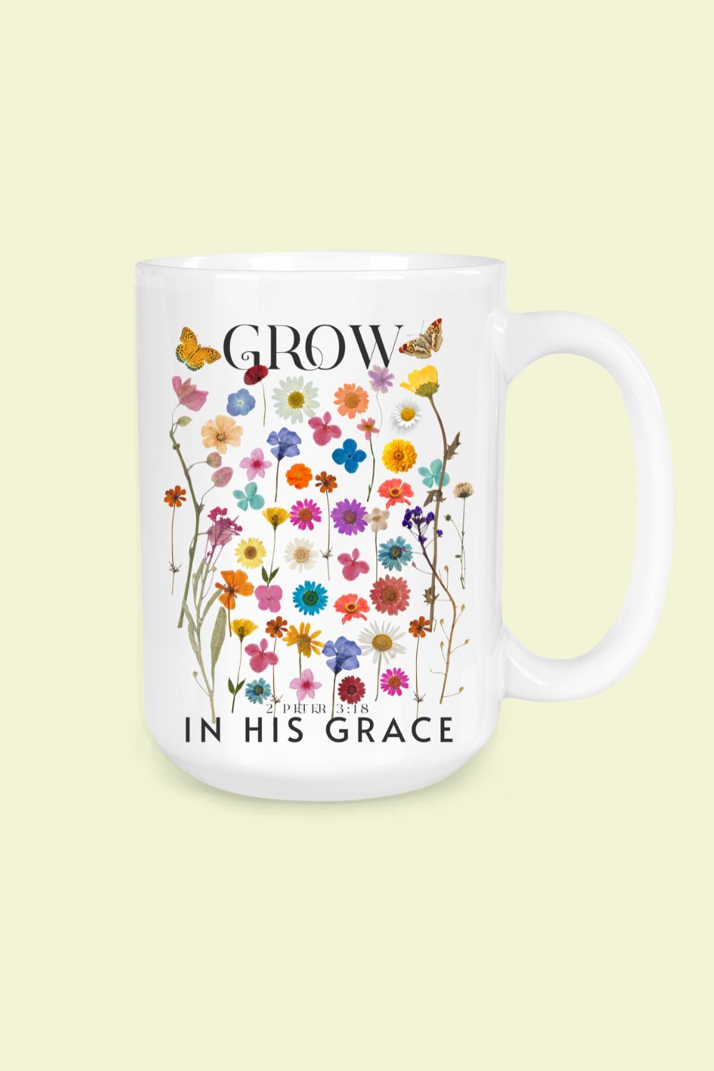 15oz. Ceramic Mug | Grow in his Grace