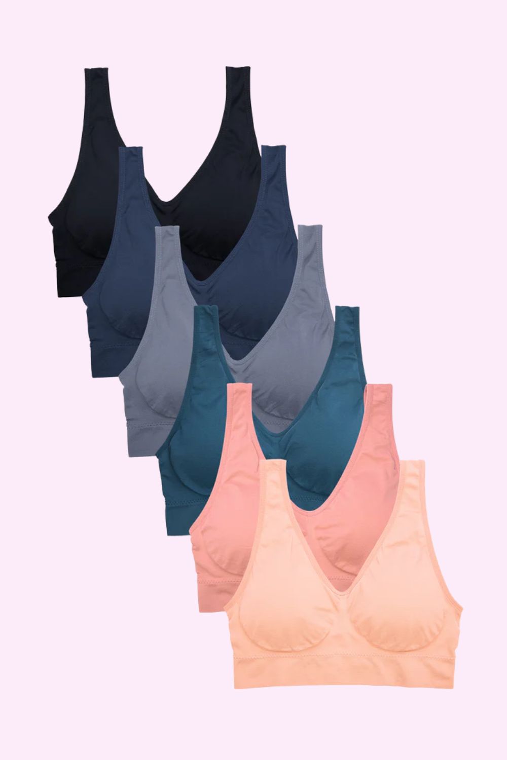 Seamless Padded Bralette | Peachy Set