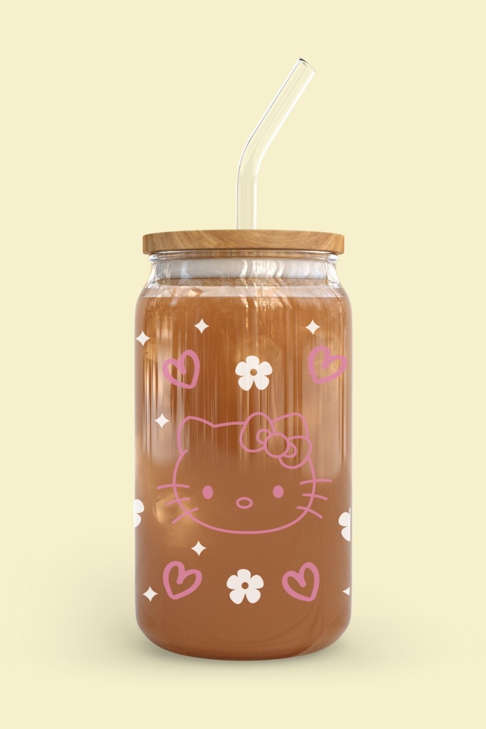 Libbey Glass Cup | Hello Kitty