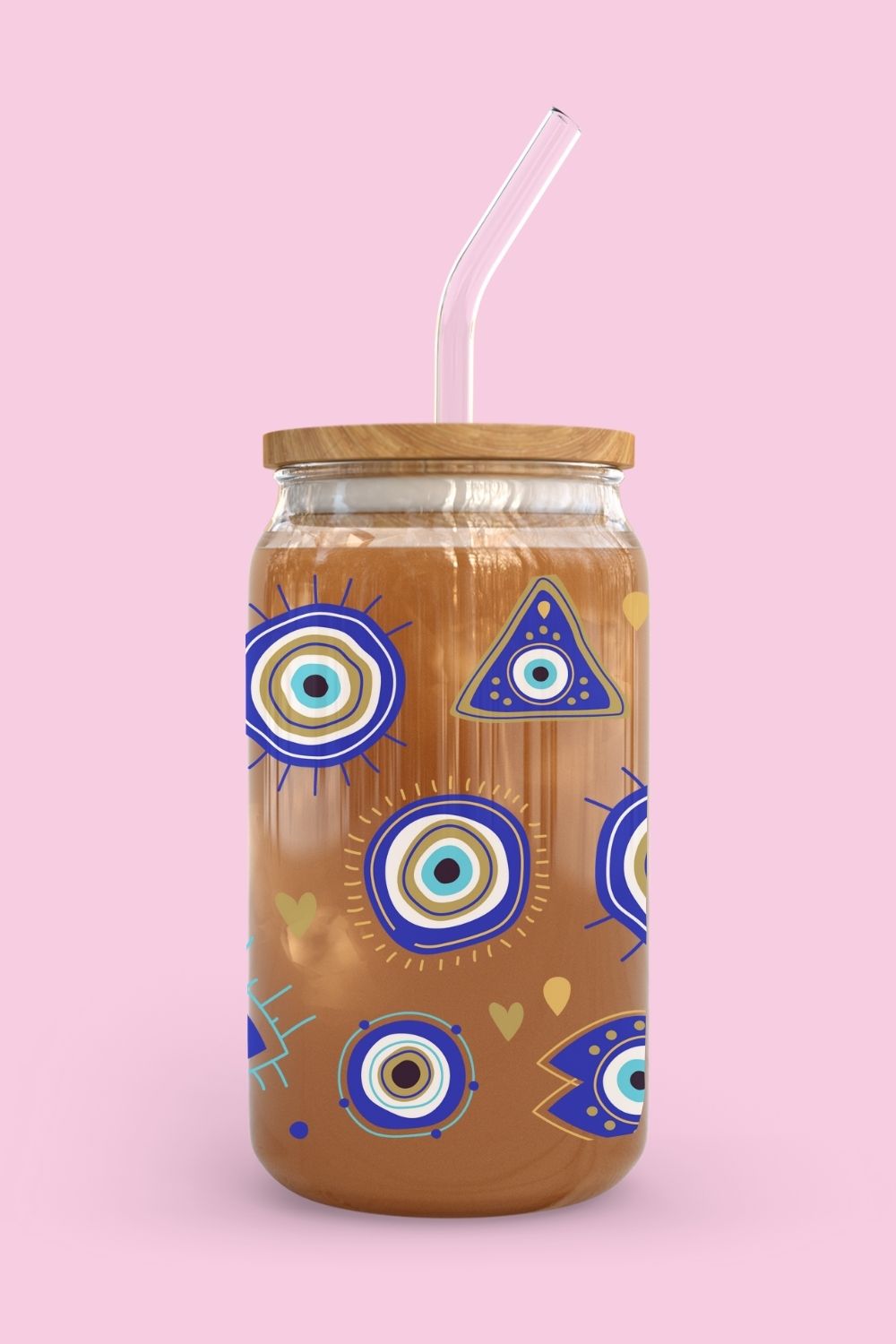 Libbey Glass Cup | Evil Eye