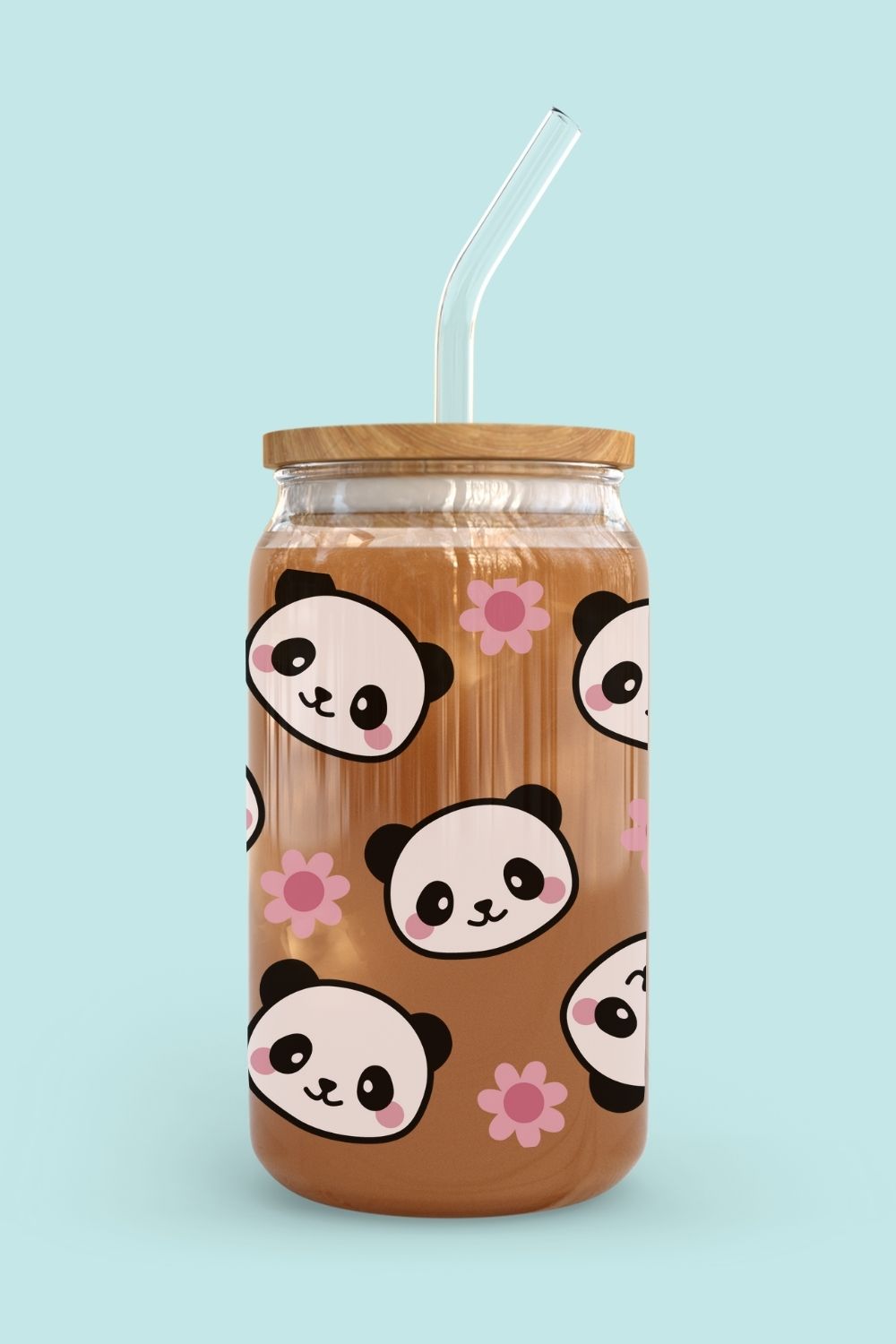 Libbey Glass Cup | Panda