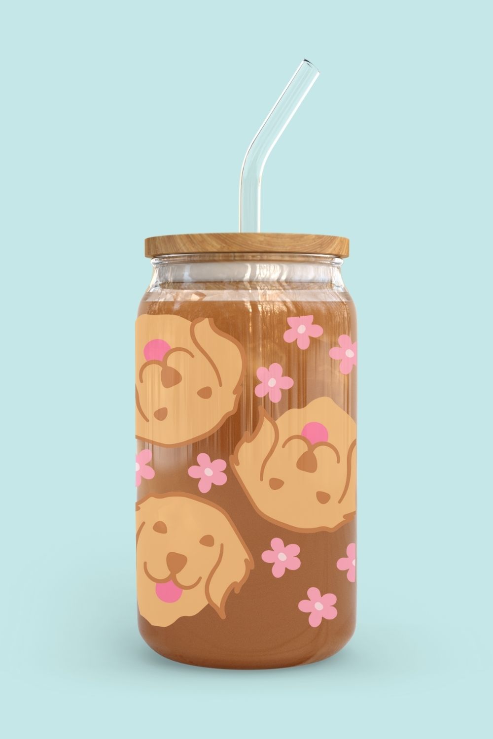 Libbey Glass Cup | Dog