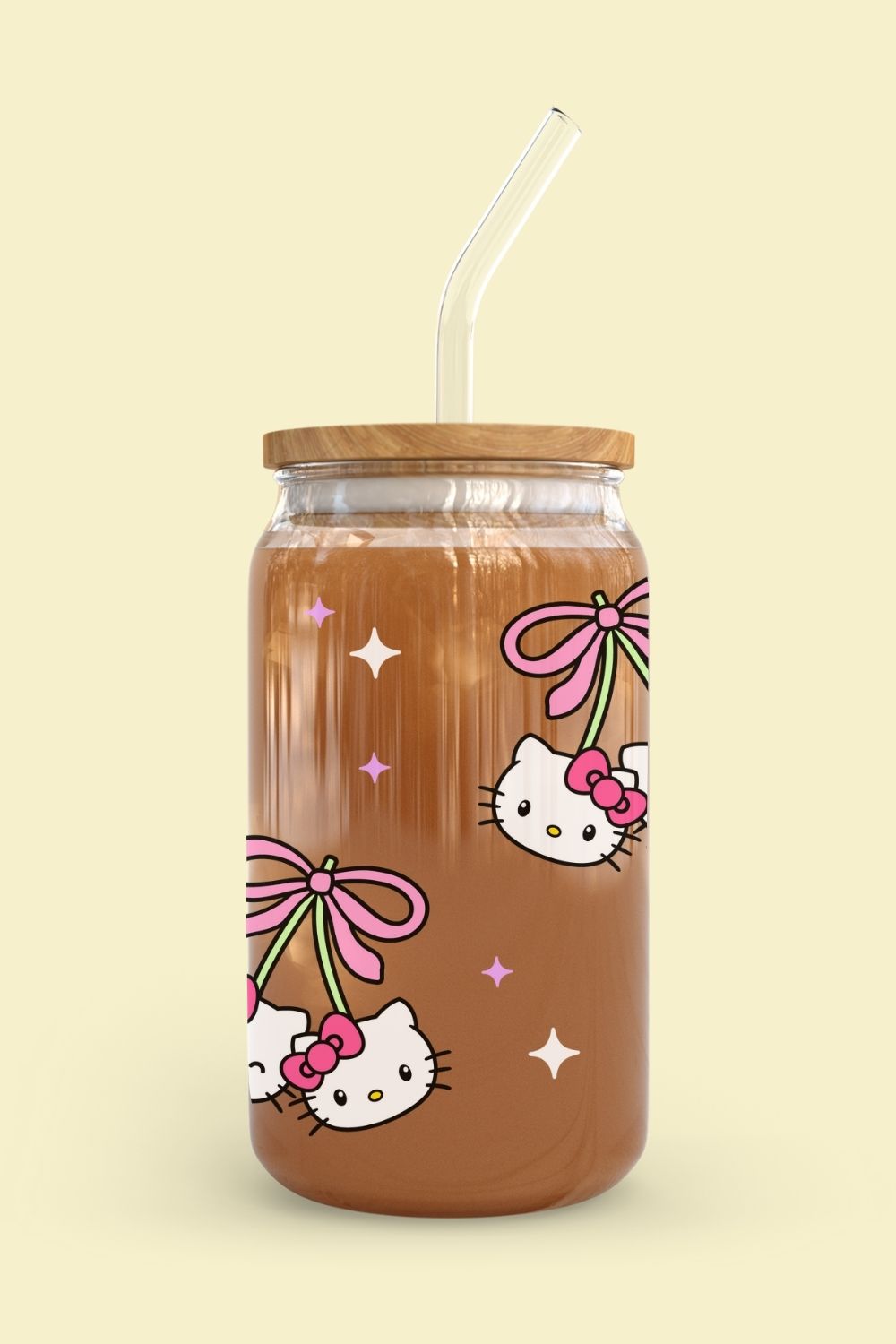 Libbey Glass Cup | Hello Kitty 4524