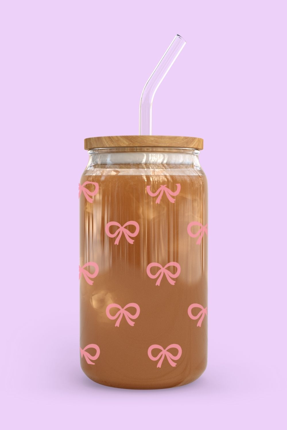 Libbey Glass Cup | Coquette Mini Bows