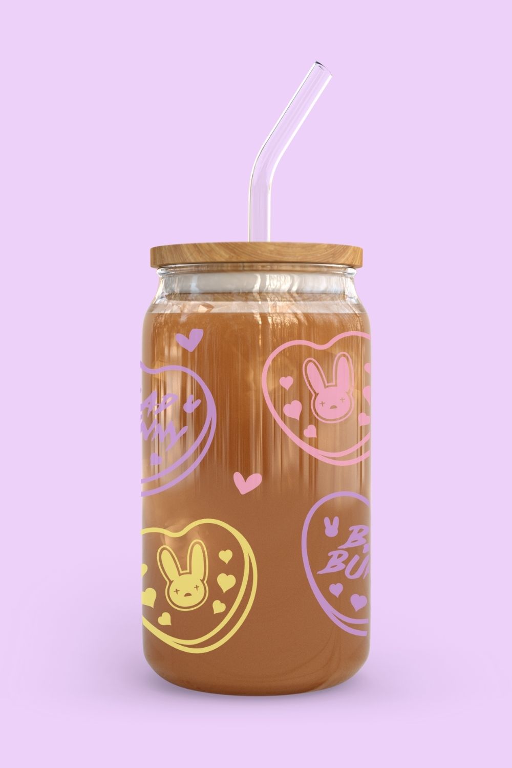 Libbey Glass Cup | Bad Bunny