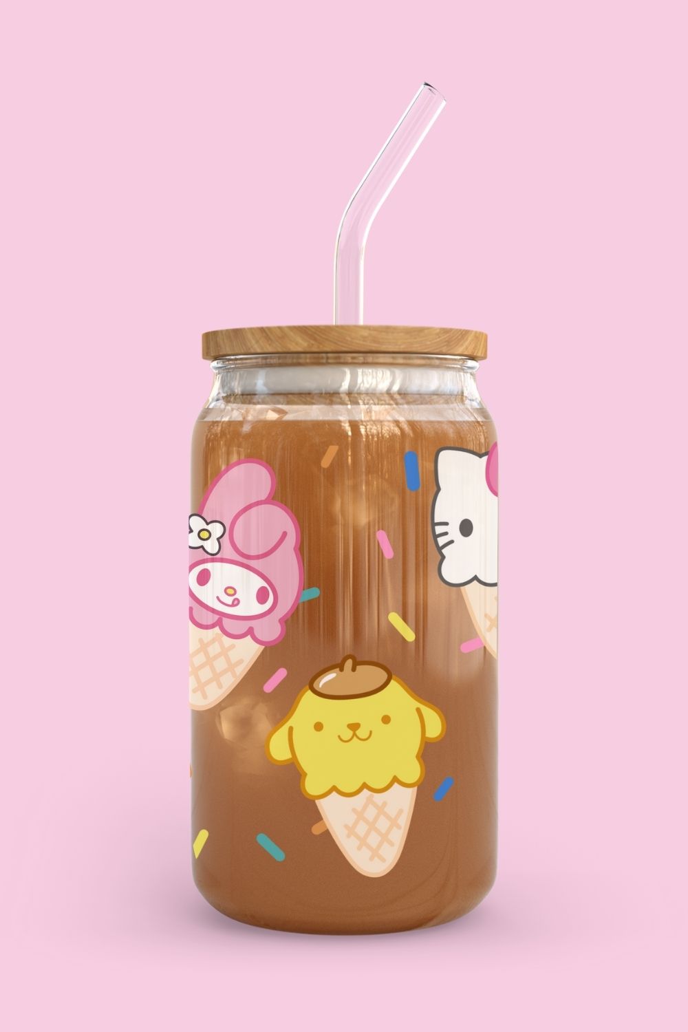 Libbey Glass Cup | Hello Kitty 7255