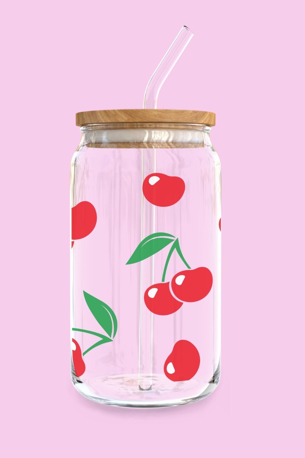 Libbey Glass Cup | Cherry