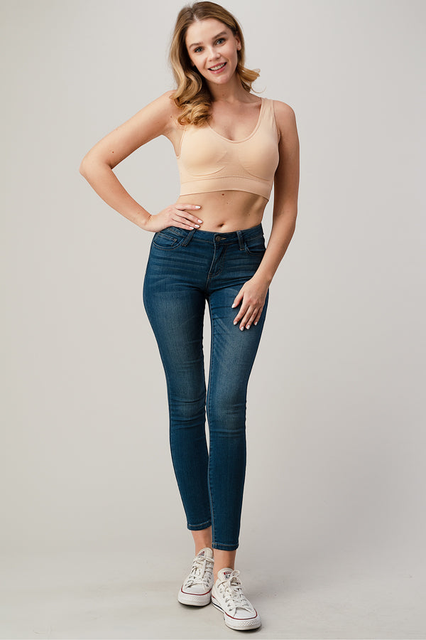 Seamless Padded Bralette | Blush Set