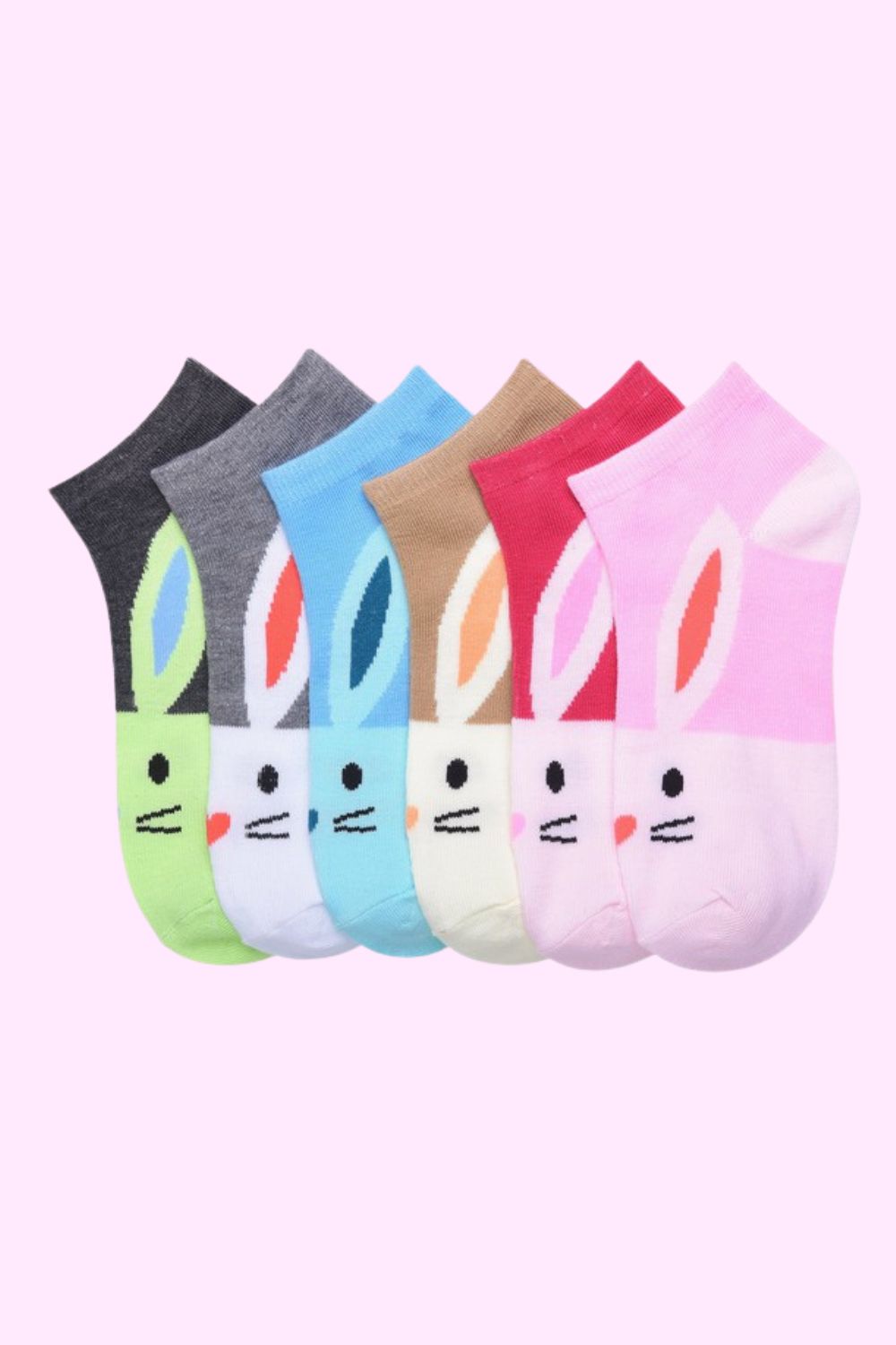 12 Pair Baby Socks | Easter Bunny