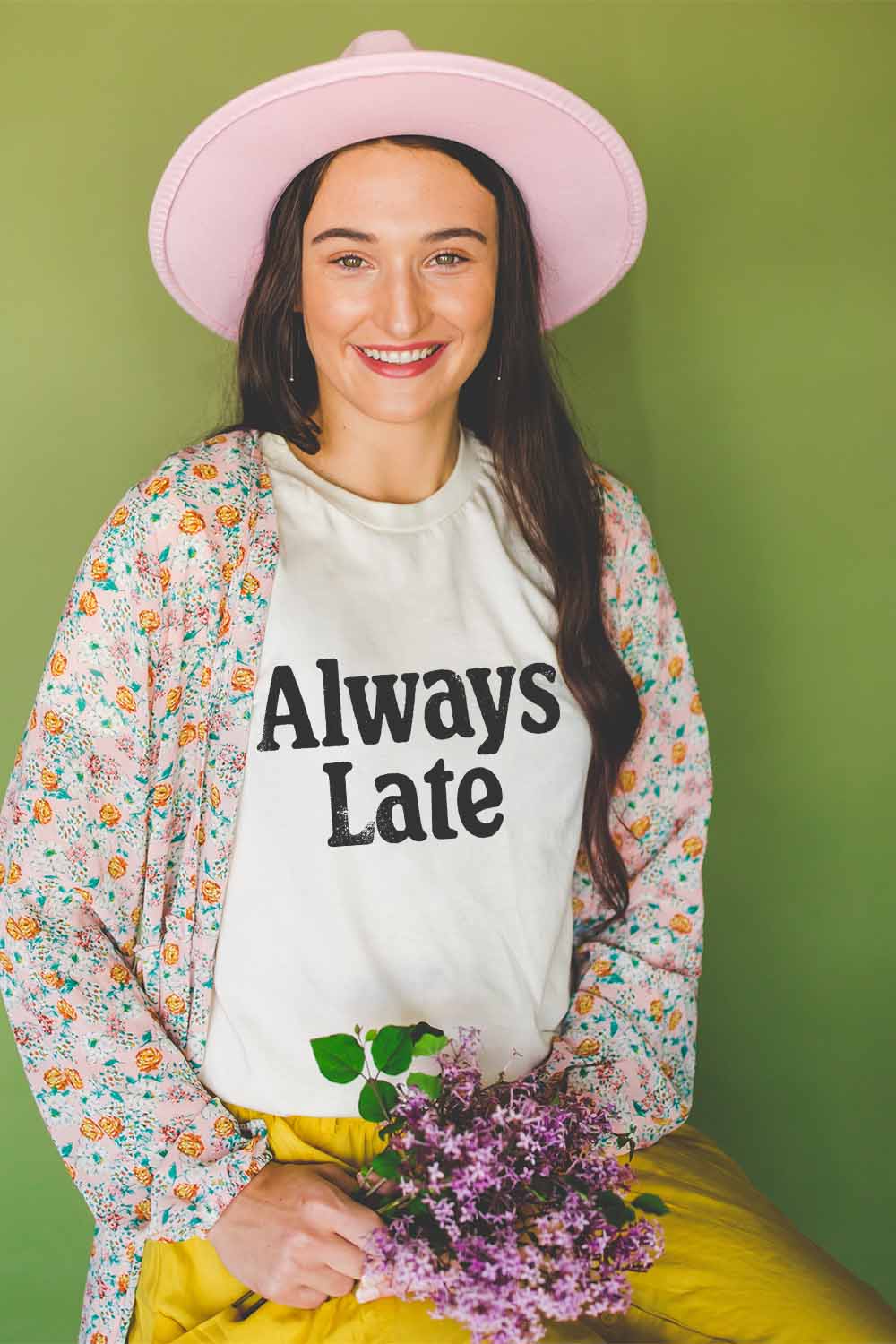 Women Graphic Tee | Always Late
