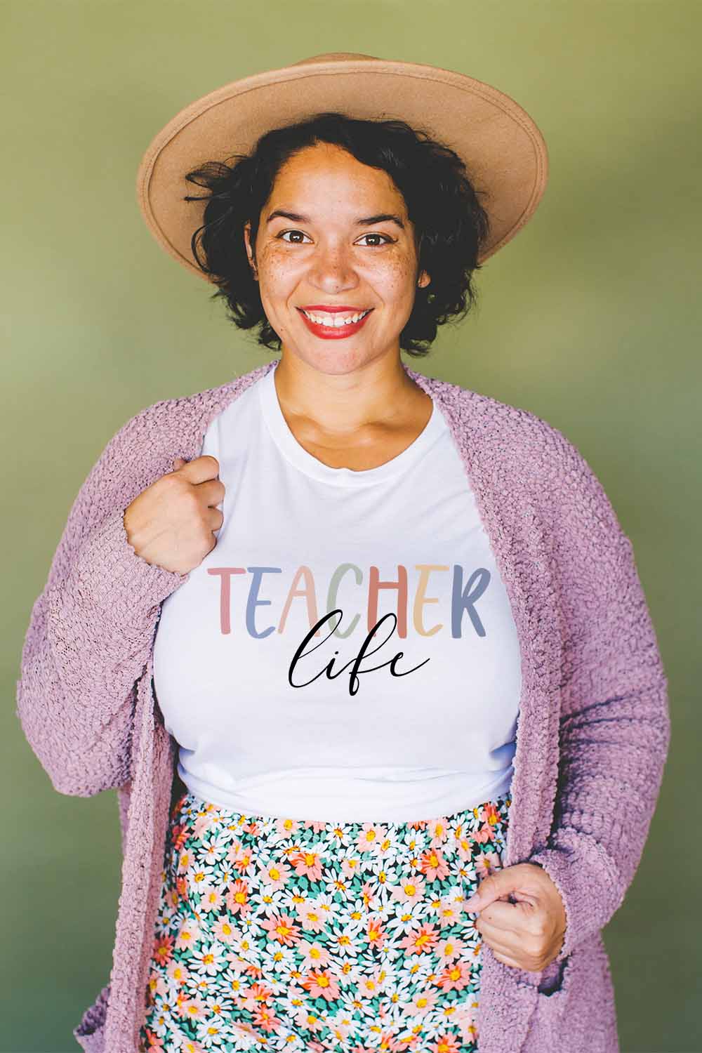 Women Graphic Tee | Teacher Life