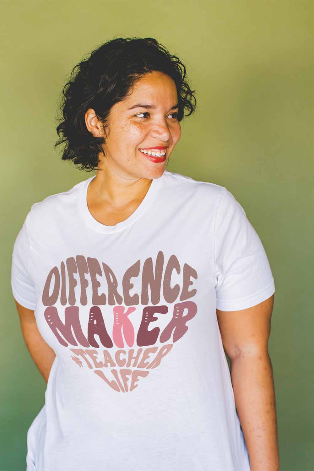 Women Graphic Tee | Teacher Difference Maker